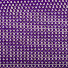 Plastic 2mm Purple Rhinestone Banding by the Yard