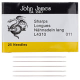 #11 Aiguilles à perler John James Sharps 25/pk