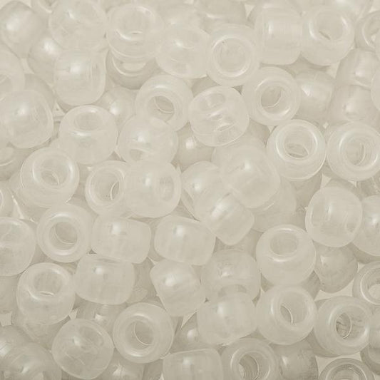 Crow Beads Glow In The Dark 100/pk