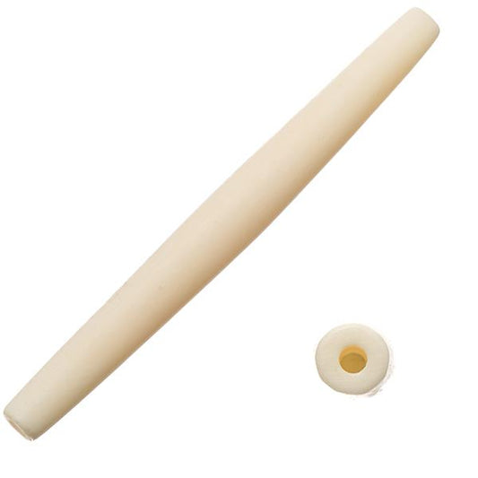 Hairpipe Bone Beads 3" Ivory  50/pk