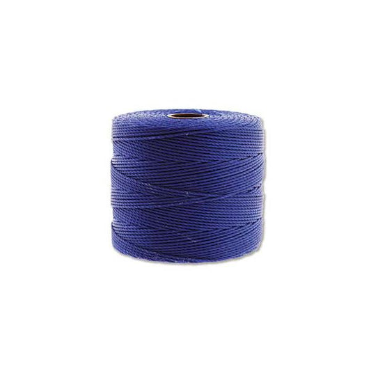 S-Lon Fine Bead Cord .4mm Capri Blue 118yd Bobine