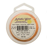 Fil Artistique Cuivre Nu 18g 10yd
