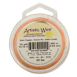 Fil Artistique Cuivre Nu 22g 15yd