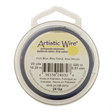 Fil Artistique 24g Bleu Foncé 20yd