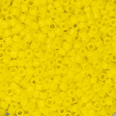 11/0 Delica Bead #0721 Opaque Yellow 50g Bag