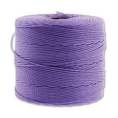 S-Lon Fine Bead Cord .4mm Violet 118yd Spool