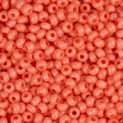 11/0 Czech Seed Beads #42003 Chalk Pink Solgel Rainbow 23g