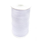Élastique plat blanc de 6 mm - Prix par mètre