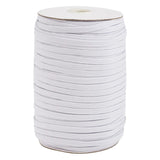 Élastique plat blanc de 5 mm - Prix par mètre