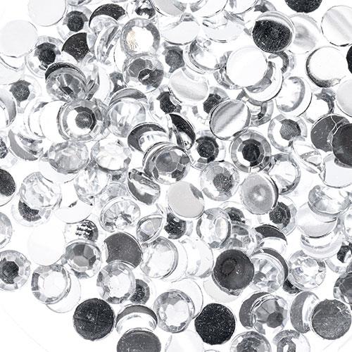 Strass Dos Plat Rond 4mm Cristal 2000/pk
