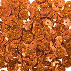 Sequins 6mm Hologram Orange 1600/pk