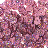 Paillettes 8mm Hologramme Rosa 850/pk