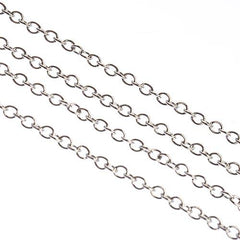 Chain Rolo 1.5x1.2mm Links Stainless Steel 1m
