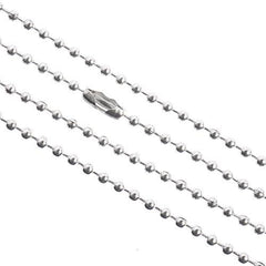 Chain Ball 2.4mm with Connector Stainless Steel 1m