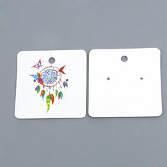 Earring Cards 2" Dream Catcher & Butterfly 50/pk