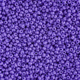 10/0 Perles de Rocailles Tchèques #1157B Violet Foncé Opaque 500g