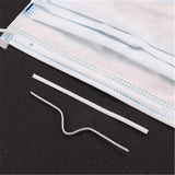 Masque Barre de Nez 4" Blanc 50/pk
