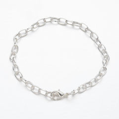 Charm Bracelet 8" Silver 1/pk