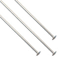Tête Pins 2" Argent 50/pk