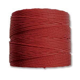 S-Lon Bead Cord .5mm Rouge Foncé 77yd Bobine