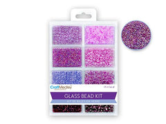 Glass Seed & Bugle Bead Kit - Violet