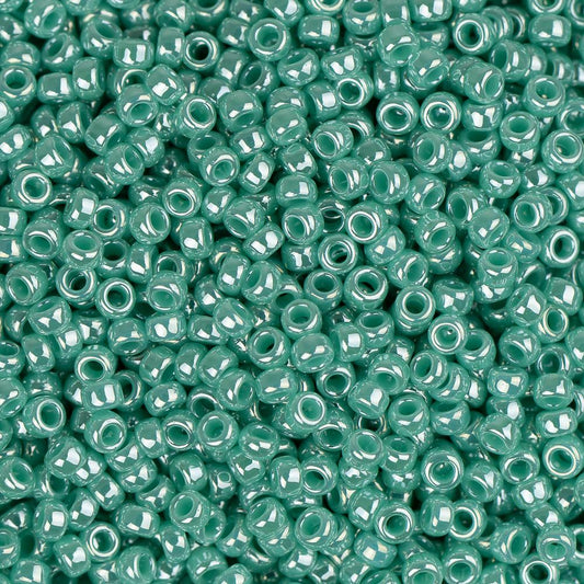 15/0 Miyuki Seed Beads #0435 Luster Teal 8.2g