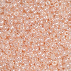 15/0 Miyuki Seed Beads #0519 Pearl Pink Ceylon 8.2g