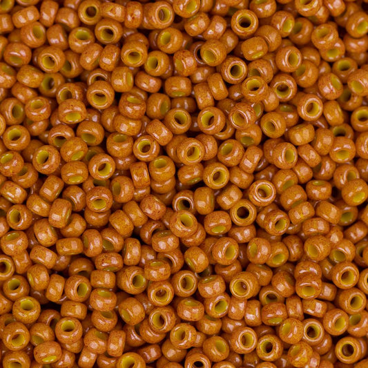 15/0 Perles Miyuki Rocailles #1479 Opaque Citrouille 8.2g