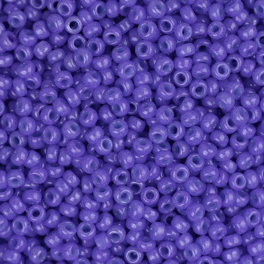 15/0 Perles Miyuki Rocailles #1486 Violet Opaque 8.2g
