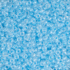 15/0 Miyuki Seed Beads #4300 Luminous Ocean Blue 8.2g