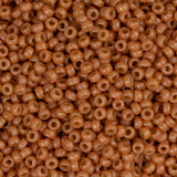 15/0 Miyuki Rocailles #4457 Duracoat Opaque Corail Crémeux 8.2g