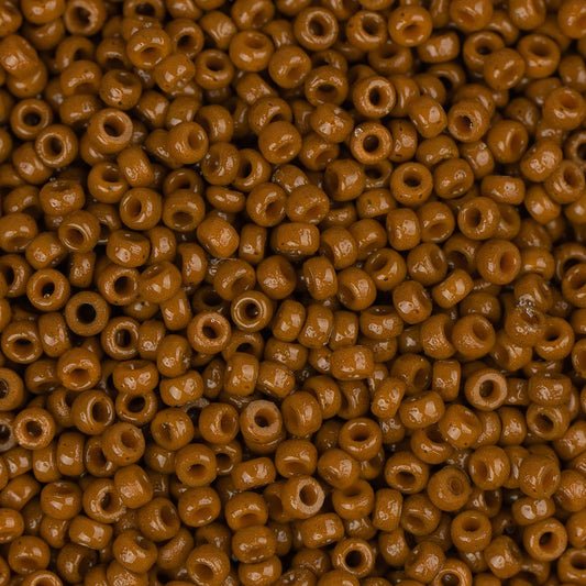 15/0 Perles Miyuki #4459 Duracoat Opaque Marron 8.2g