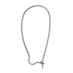 Nickel Kidney Hook Earrings 100/pk