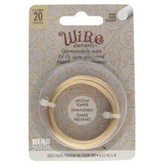 20g German Style Wire Gold 6m