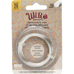 20g German Style Wire Silver 6m