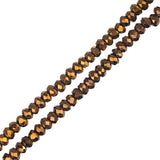 Crystal Lane Rondelle 1.5x2.5mm Opaque Cuivre Iris 246/Brins