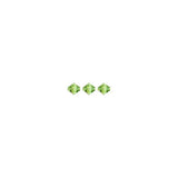 6mm Peridot AB Preciosa Bicone Each
