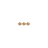 6mm Light Colorado Topaz Preciosa Bicone Each