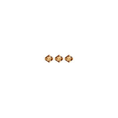 6mm Light Colorado Topaz Preciosa Bicone Each