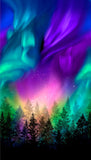 #CD8456 Multi Aurora Panel 100% Cotton - Price Per Half Yard