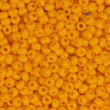 11/0 Perles de Rocailles Tchèques #34918B Orange Clair Opaque 250g