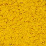 11/0 Perle Delica #1582 Jaune Canari Opaque Mat Sac de 50g