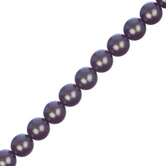 Czech Glass Pearls 8mm Iridescent Purple 23/Strand