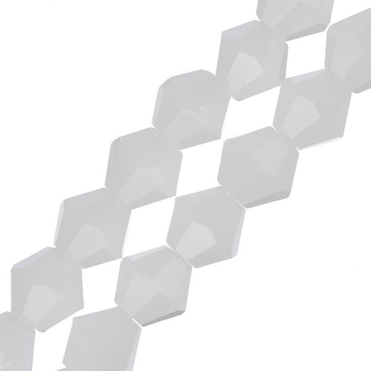 Crystal Lane Toupie 6mm Blanc Opaque 64/Brins