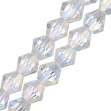 Crystal Lane Toupie 6mm Cristal Transparent AB 64/Brin