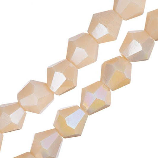 Crystal Lane Toupie 6mm Crème Opaque AB 64/Brins