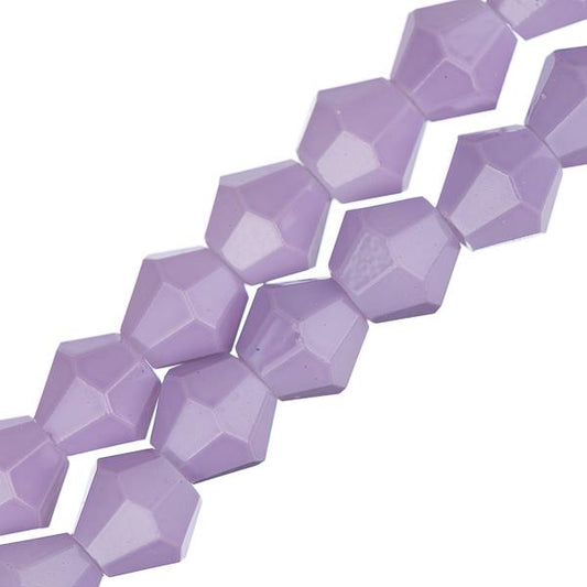 Crystal Lane Toupie 6mm Opaque Violet Clair 64/Brins