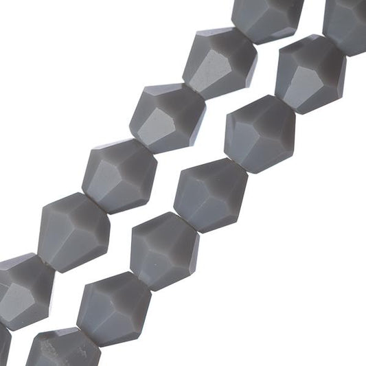 Crystal Lane Toupie 6mm Gris Opaque 64/Brins