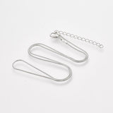 Necklace Snake Chain 18" Nickel 1/pk