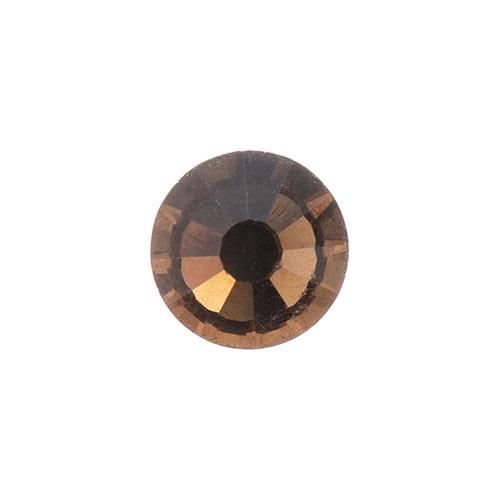 Crystal Lane Pierres à Dos Plat SS30 (6.5mm) Topaze Fumée 72pcs